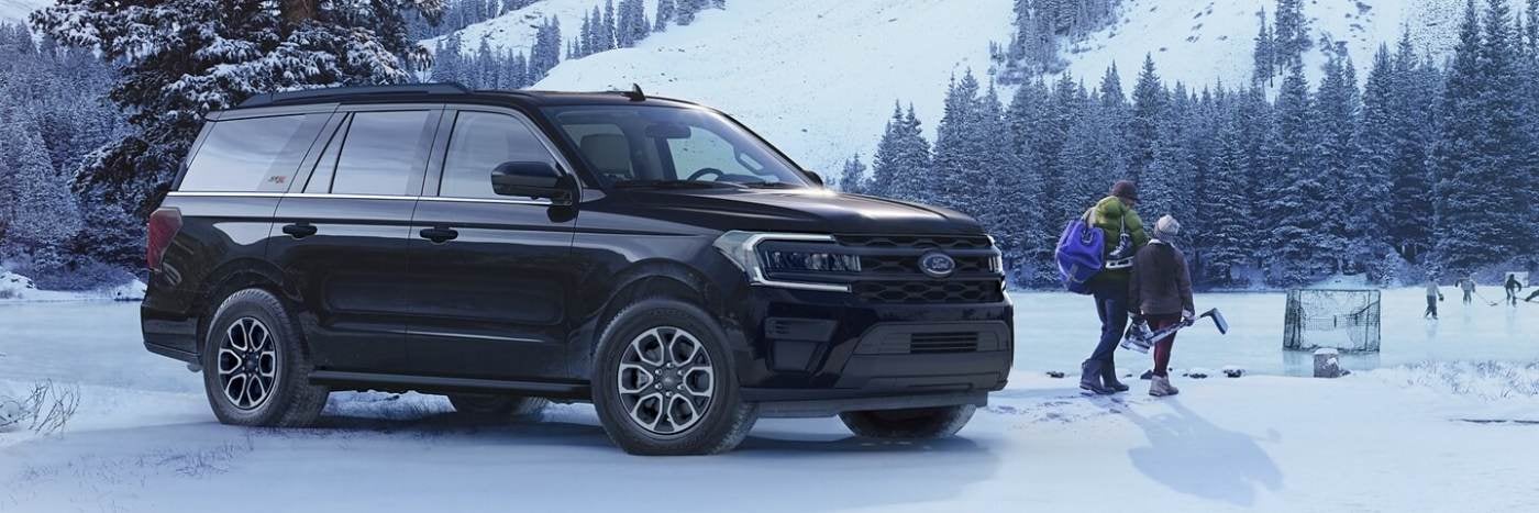 2024 Ford Expedition parked in snowy area