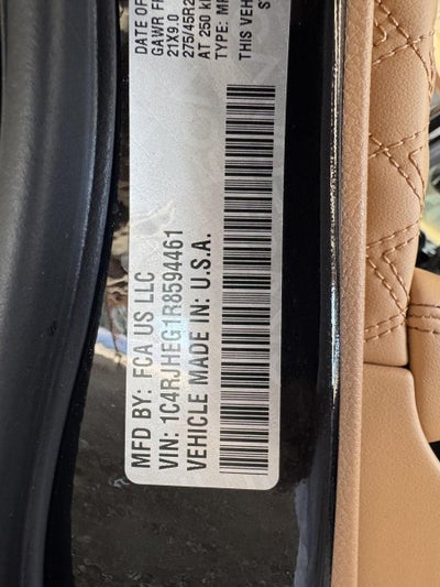 2024 Jeep Grand Cherokee Summit Reserve