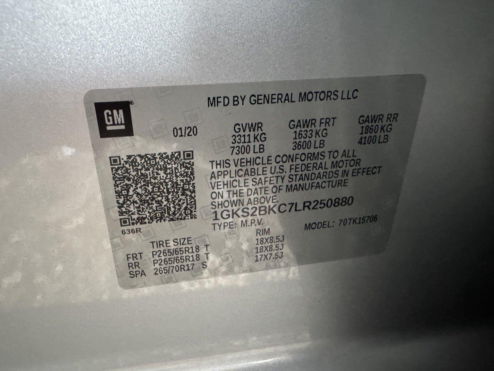 2020 GMC Yukon SLT