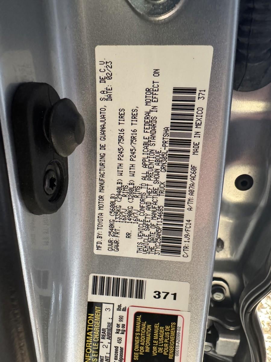 2023 Toyota Tacoma SR5