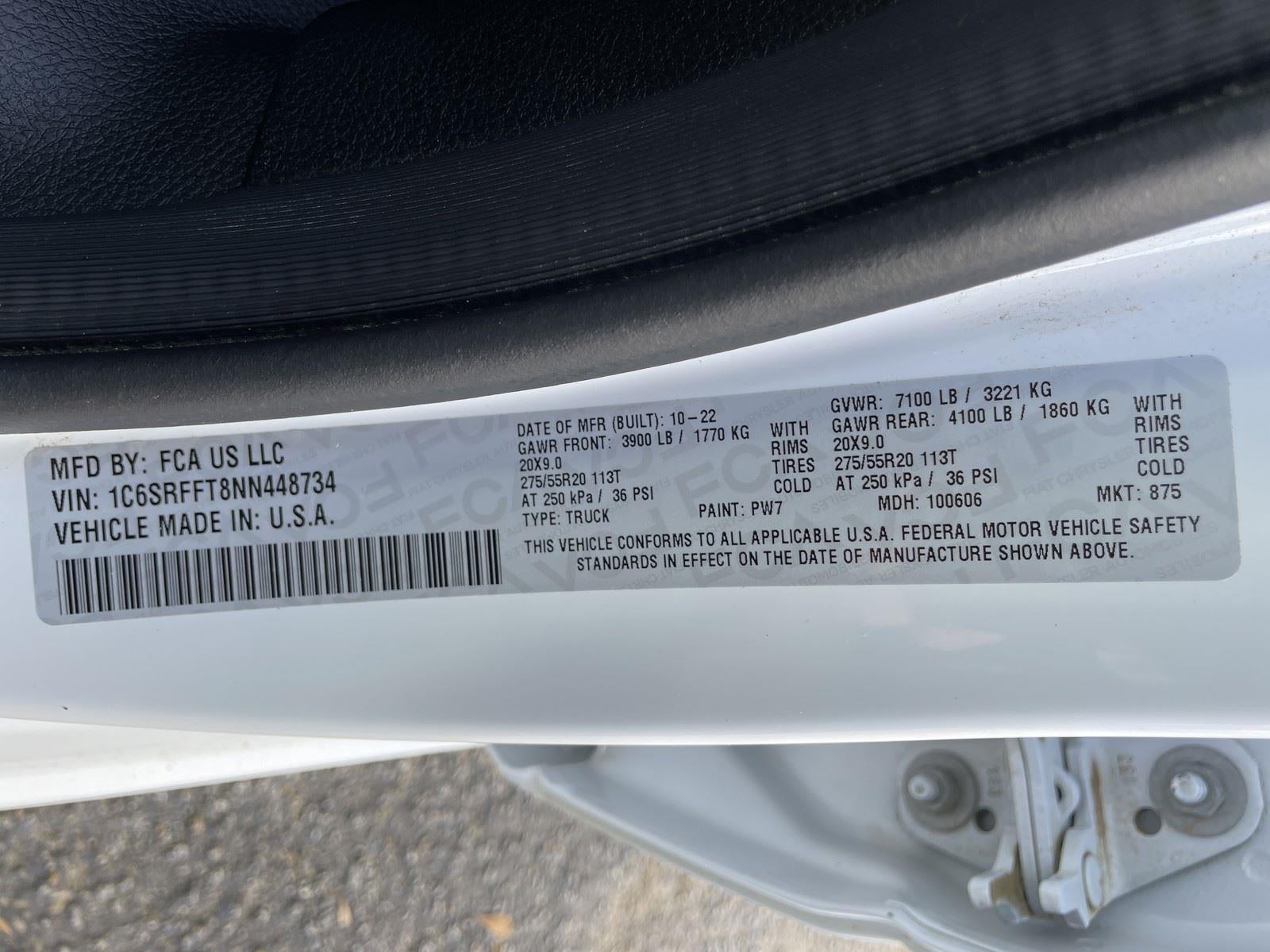 2022 RAM 1500 Big Horn