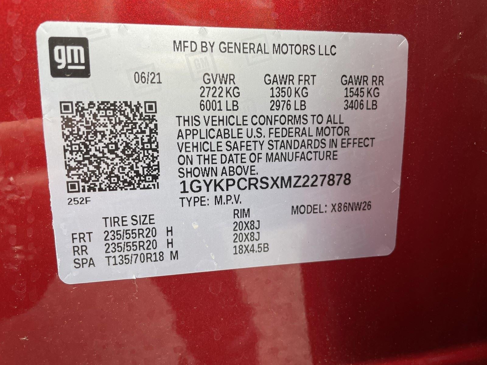 2021 Cadillac XT6 Premium Luxury