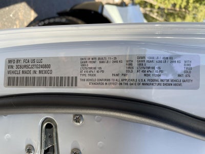 2026 RAM 2500 Tradesman