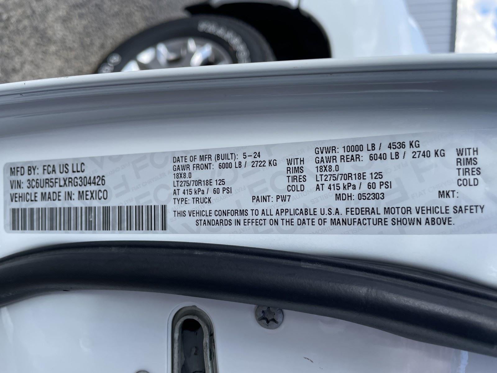 2024 RAM 2500 Laramie