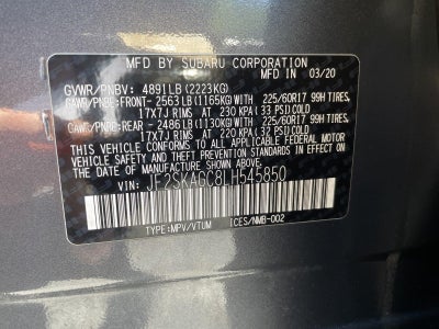 2020 Subaru Forester Premium