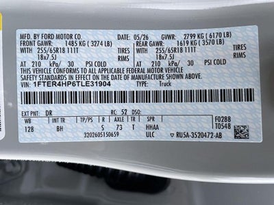 2026 Ford Ranger XLT