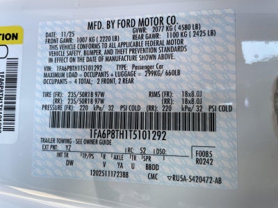 2026 Ford Mustang EcoBoost