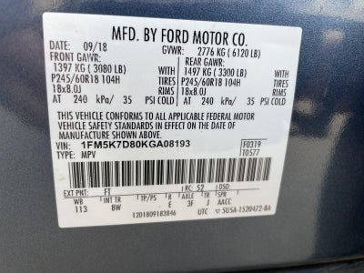 2019 Ford Explorer XLT