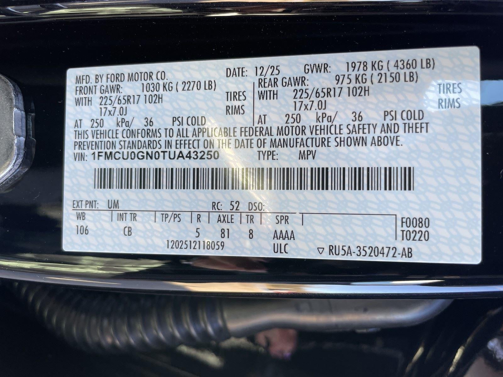 2026 Ford Escape Active