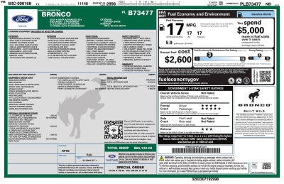 2023 Ford Bronco Badlands