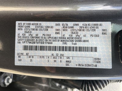 2026 Ford Super Duty F-250 SRW XLT