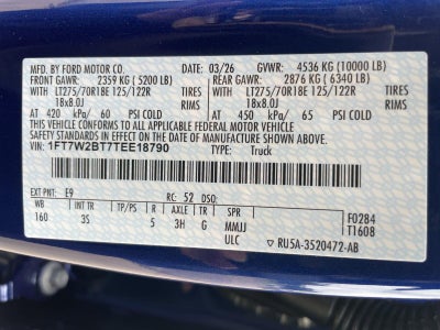 2026 Ford Super Duty F-250 SRW XLT