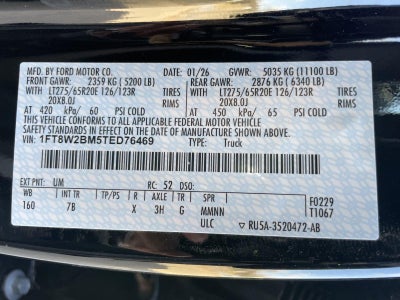 2026 Ford Super Duty F-250 SRW Platinum