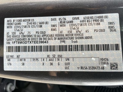 2026 Ford Super Duty F-350 DRW LARIAT