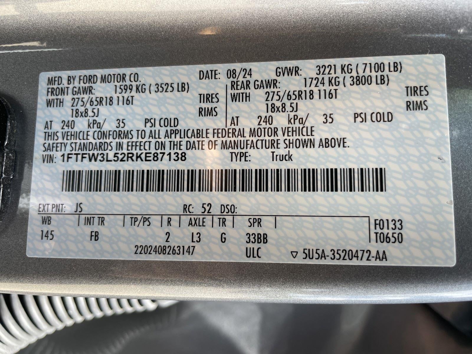2024 Ford F-150 XLT