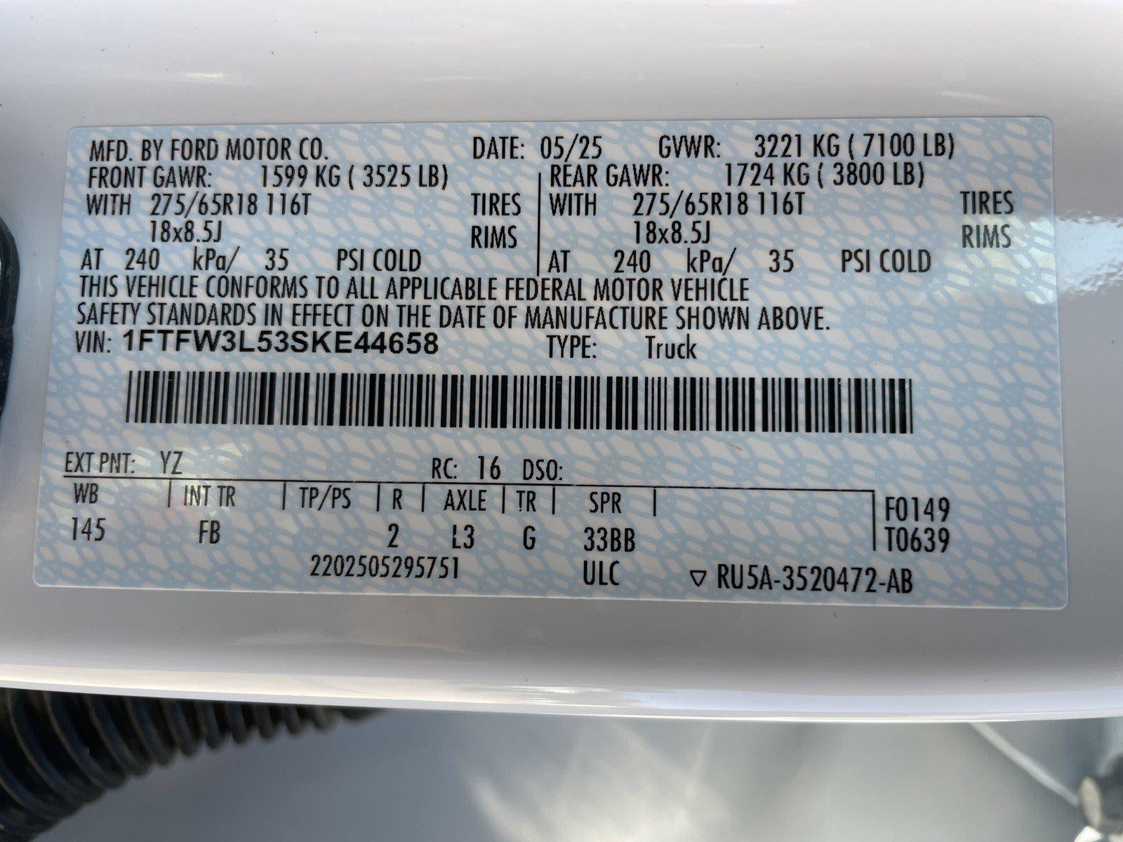 2025 Ford F-150 XLT