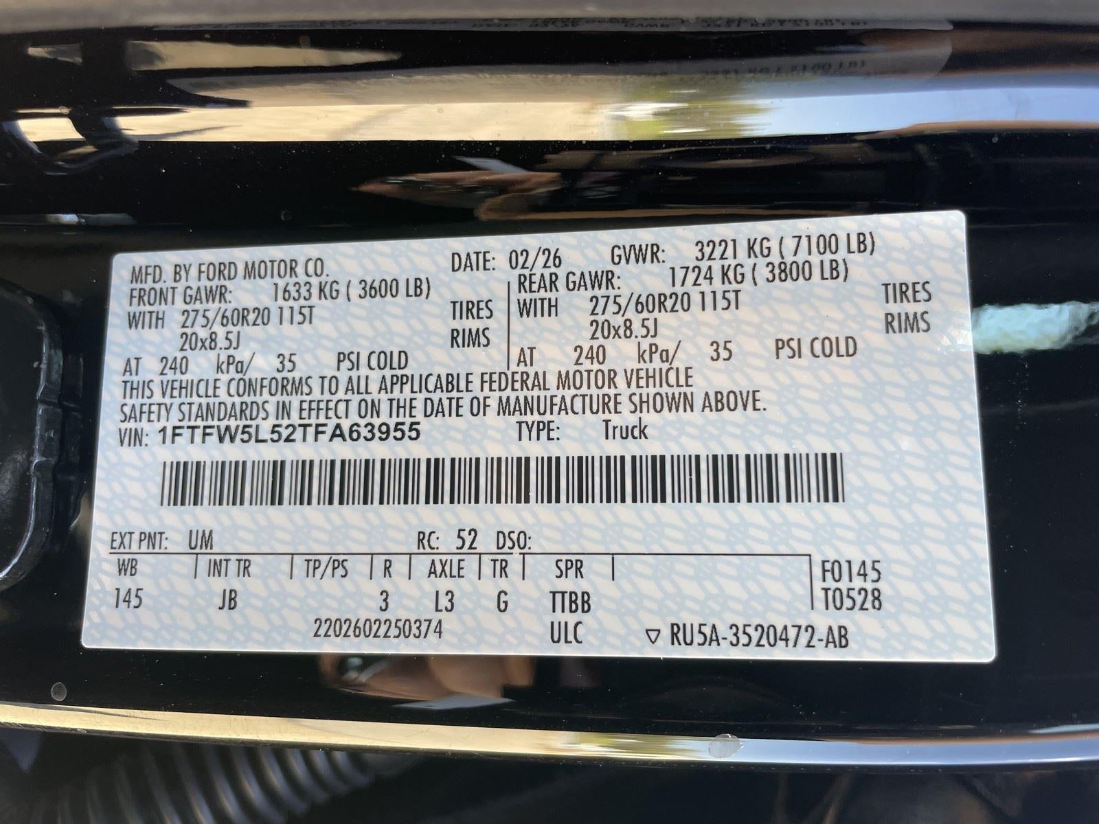 2026 Ford F-150 LARIAT