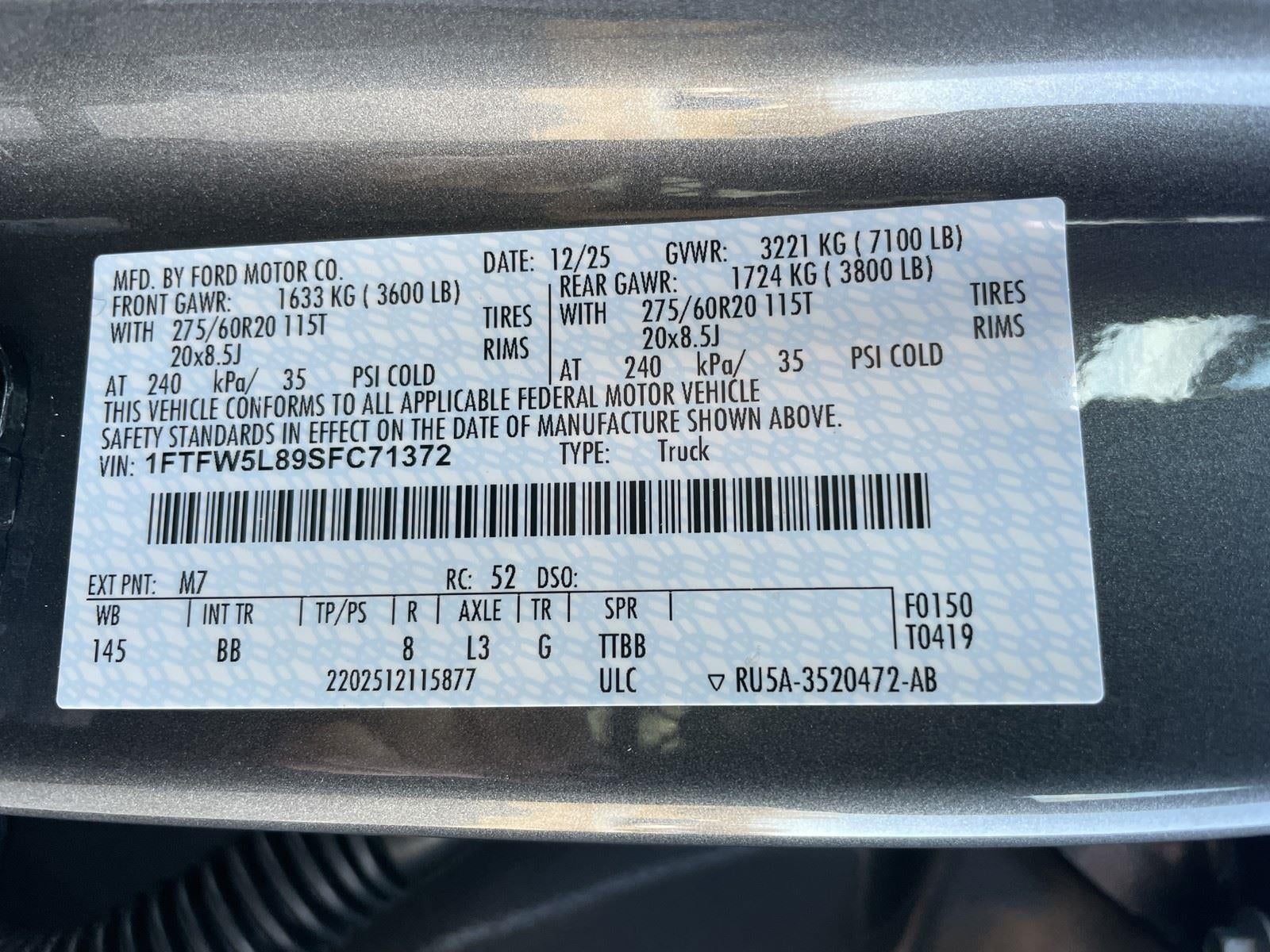 2025 Ford F-150 LARIAT