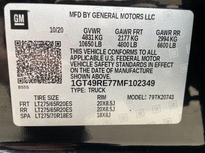 2021 GMC Sierra 2500HD Denali