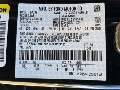 2026 Ford Bronco Sport Big Bend
