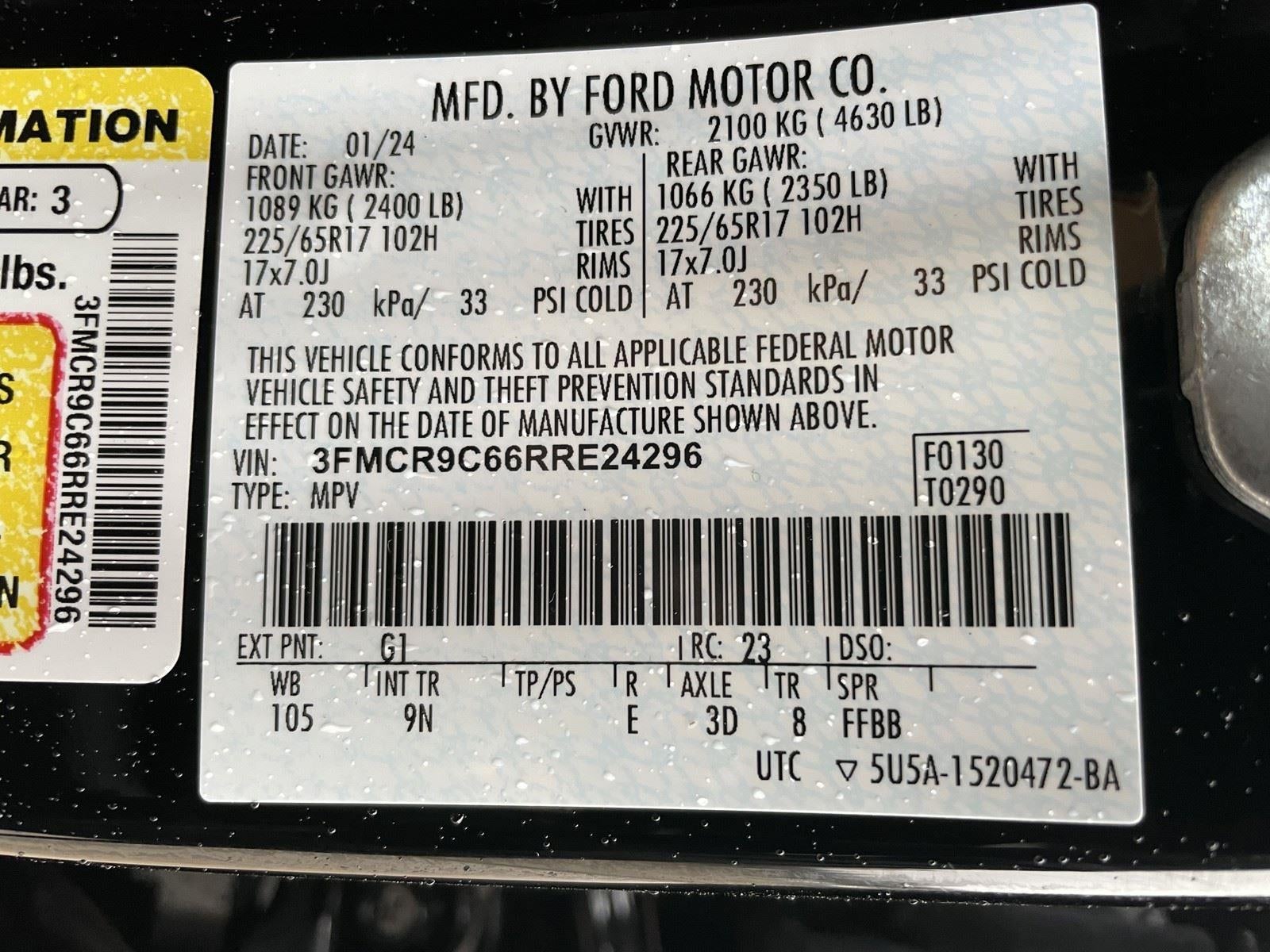 2024 Ford Bronco Sport Outer Banks