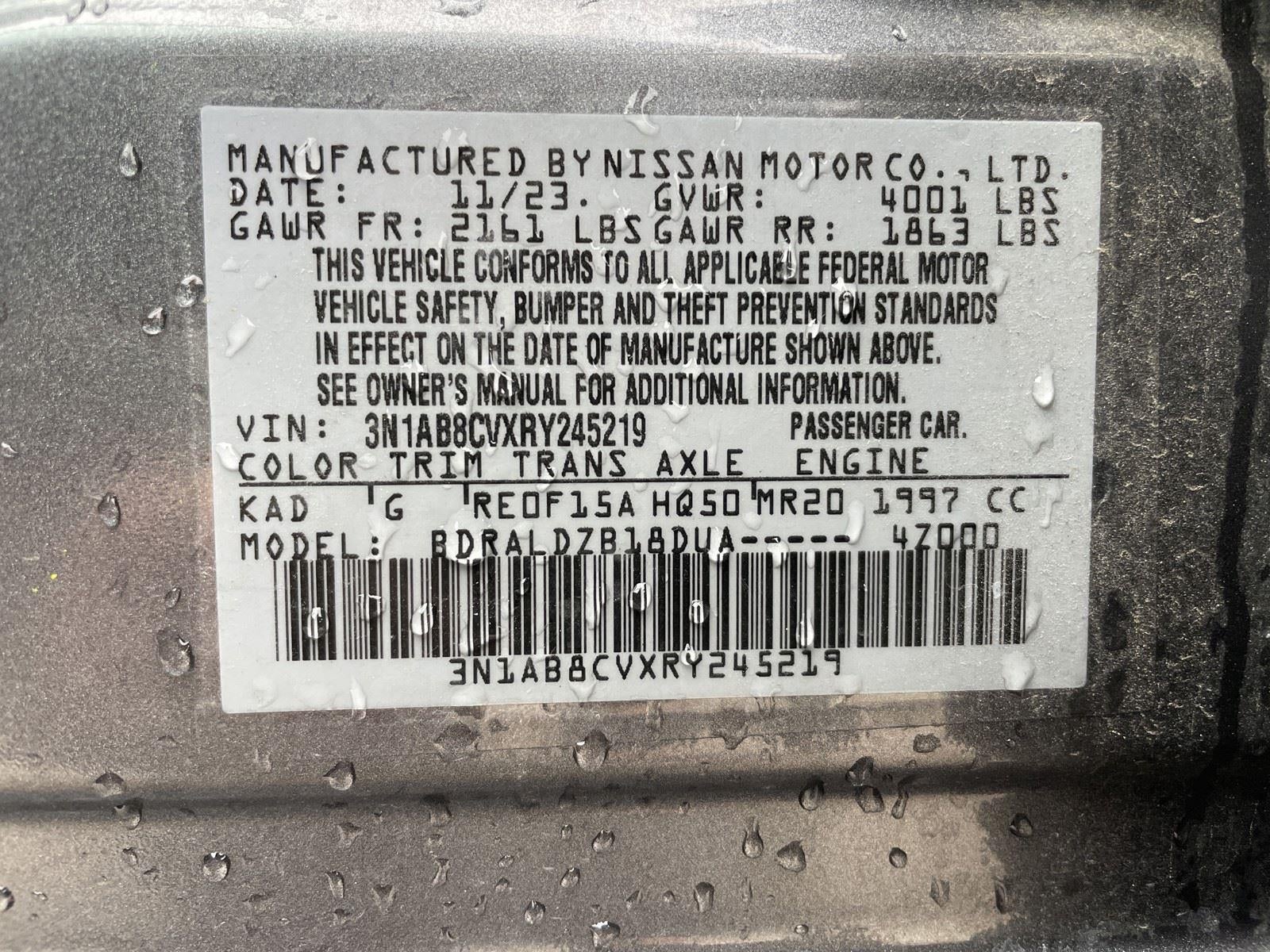 2024 Nissan Sentra SV