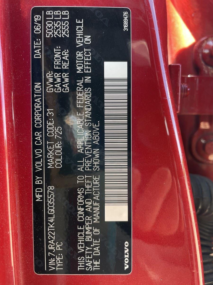 2020 Volvo S60 Momentum