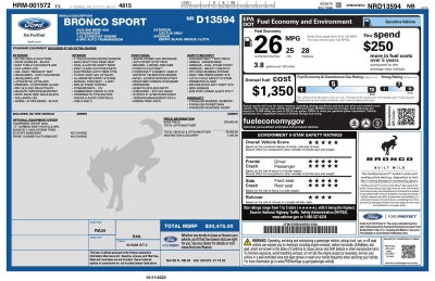 2022 Ford Bronco Sport Big Bend