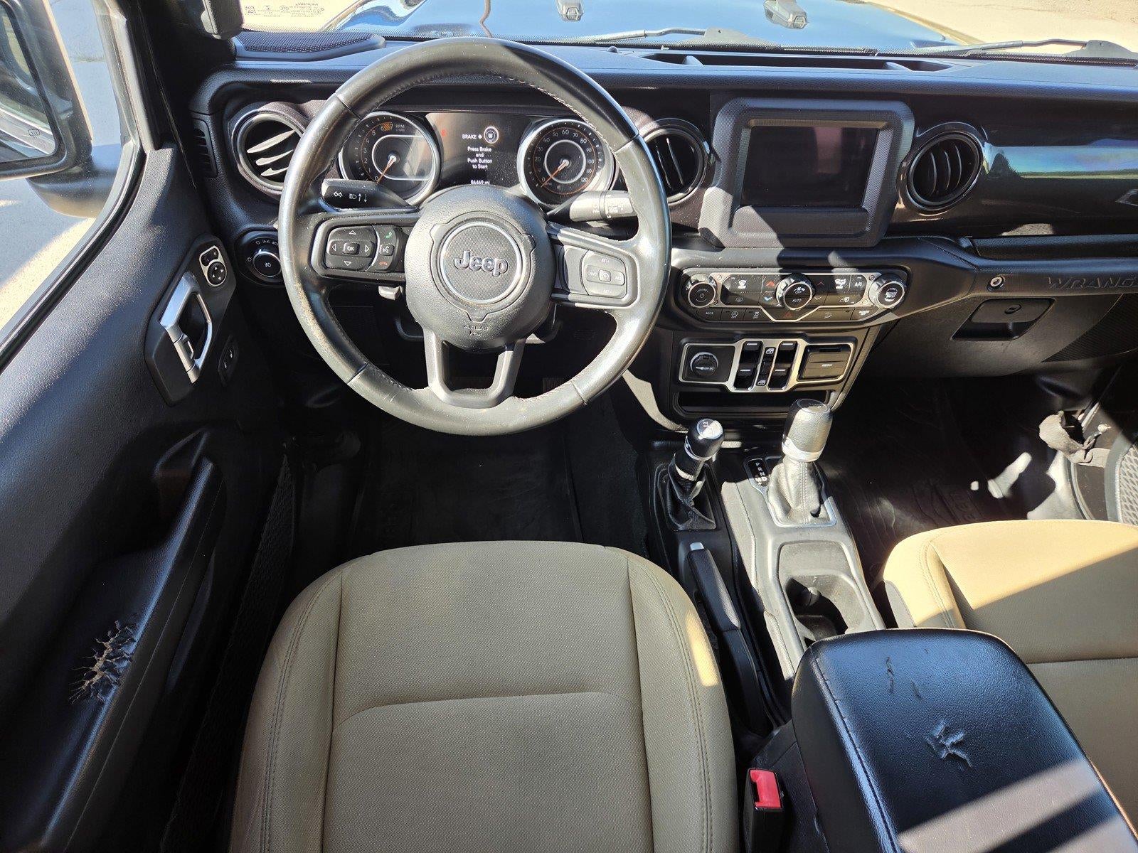 2020 Jeep Wrangler Unlimited Black and Tan