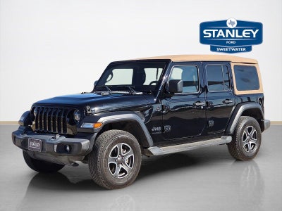 2020 Jeep Wrangler Unlimited Black and Tan