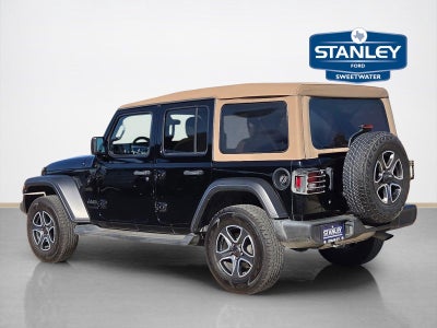 2020 Jeep Wrangler Unlimited Black and Tan
