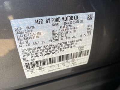 2026 Ford Explorer Active w/200A Pkg