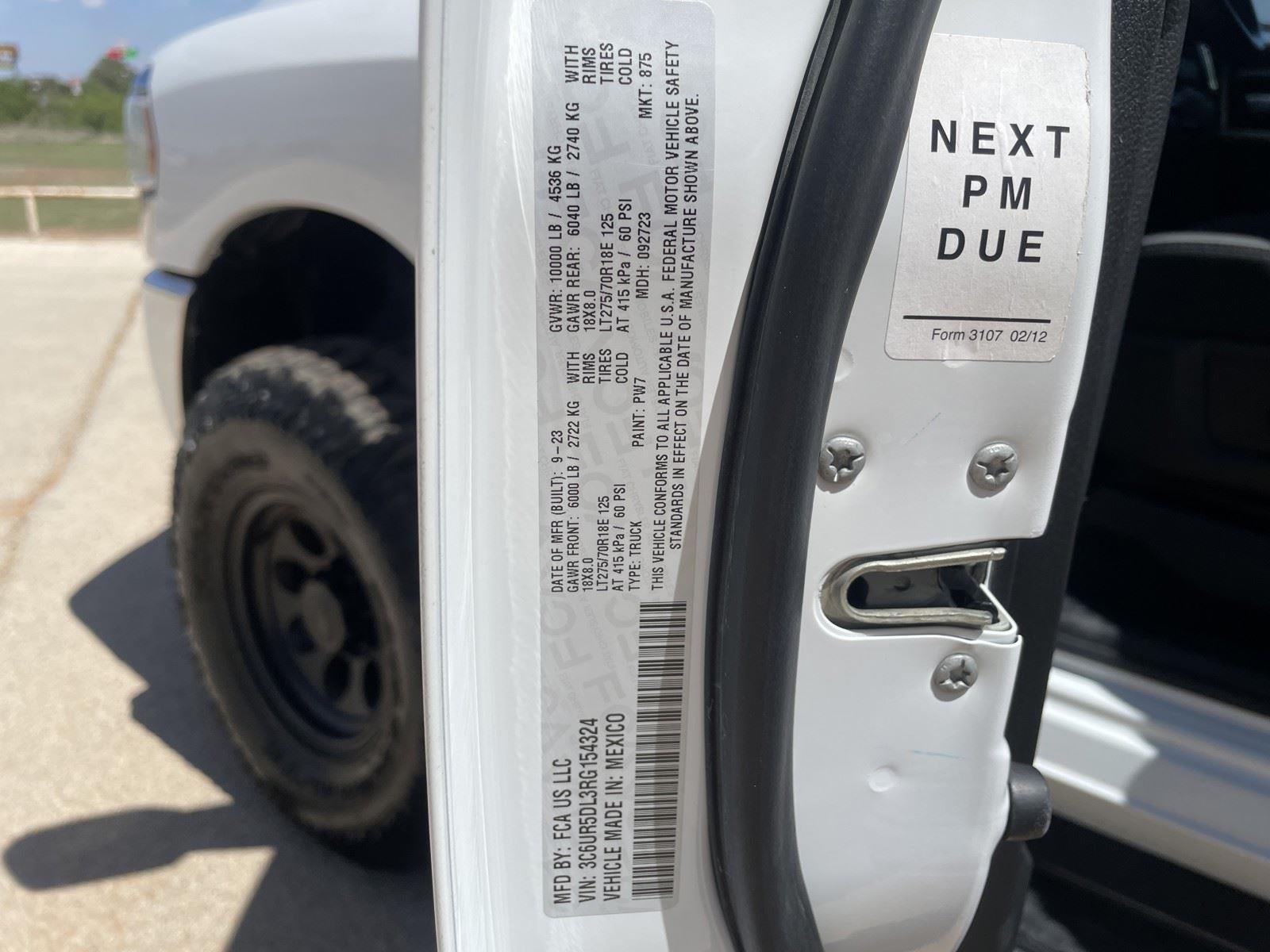 2024 RAM 2500 Big Horn