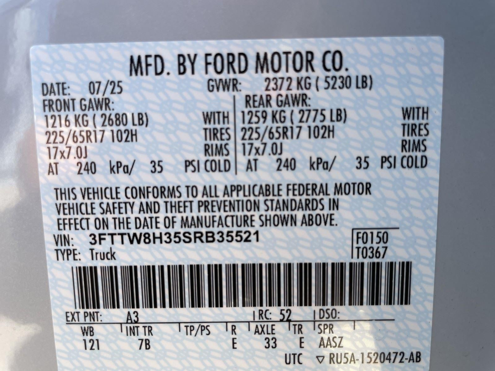 2025 Ford Maverick XLT