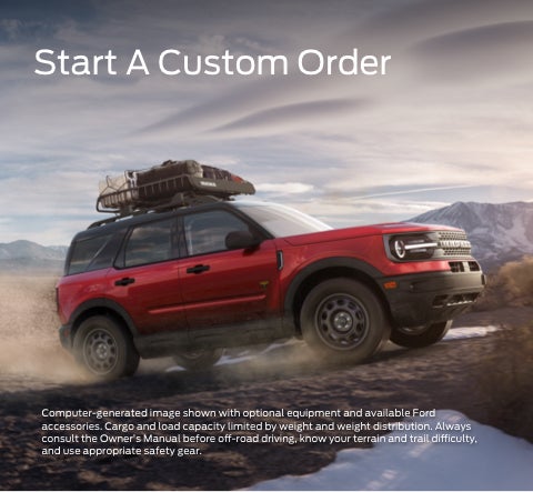 Start a custom order | Stanley Ford Eastland in Eastland TX