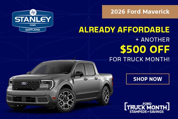 Ford Maverick $500 Off