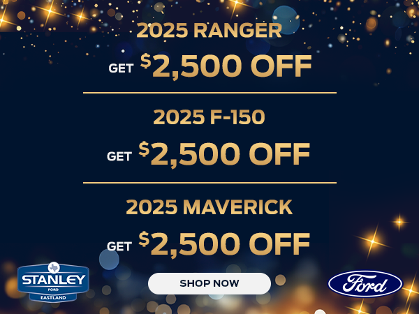 Monthly Specials at Stanley Ford Eastland