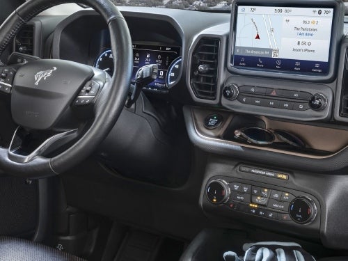 2024 Ford Bronco Sport interior front view of dash area