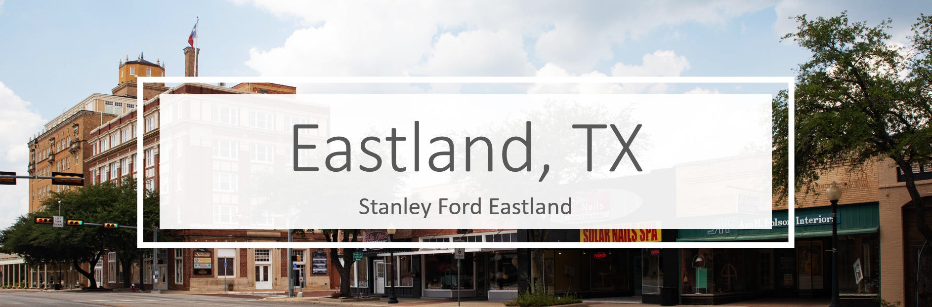 Ford Dealer Serving Eastland, TX
